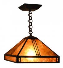 Arroyo Craftsman PH-12AM-VP - 12" prairie pendant