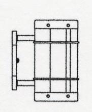 Arroyo Craftsman VS-9NRCR-MB - 9" valencia sconce - no roof