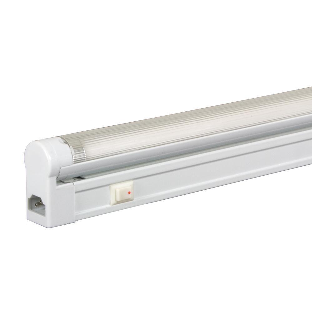 Sleek Plus T5 3-Wire Fluorescent Fixture W/ Rocker Switch