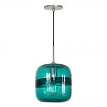 Jesco PD407-TE/BN - 1-Light Line Voltage Pendant & Canopy