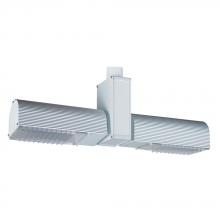 Jesco HCF703W - Double-Headed Compact Fluorescent Track Head