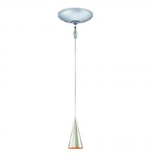 Jesco KIT-QAP211-SNOR-A - One Light Nickel Down Mini Pendant