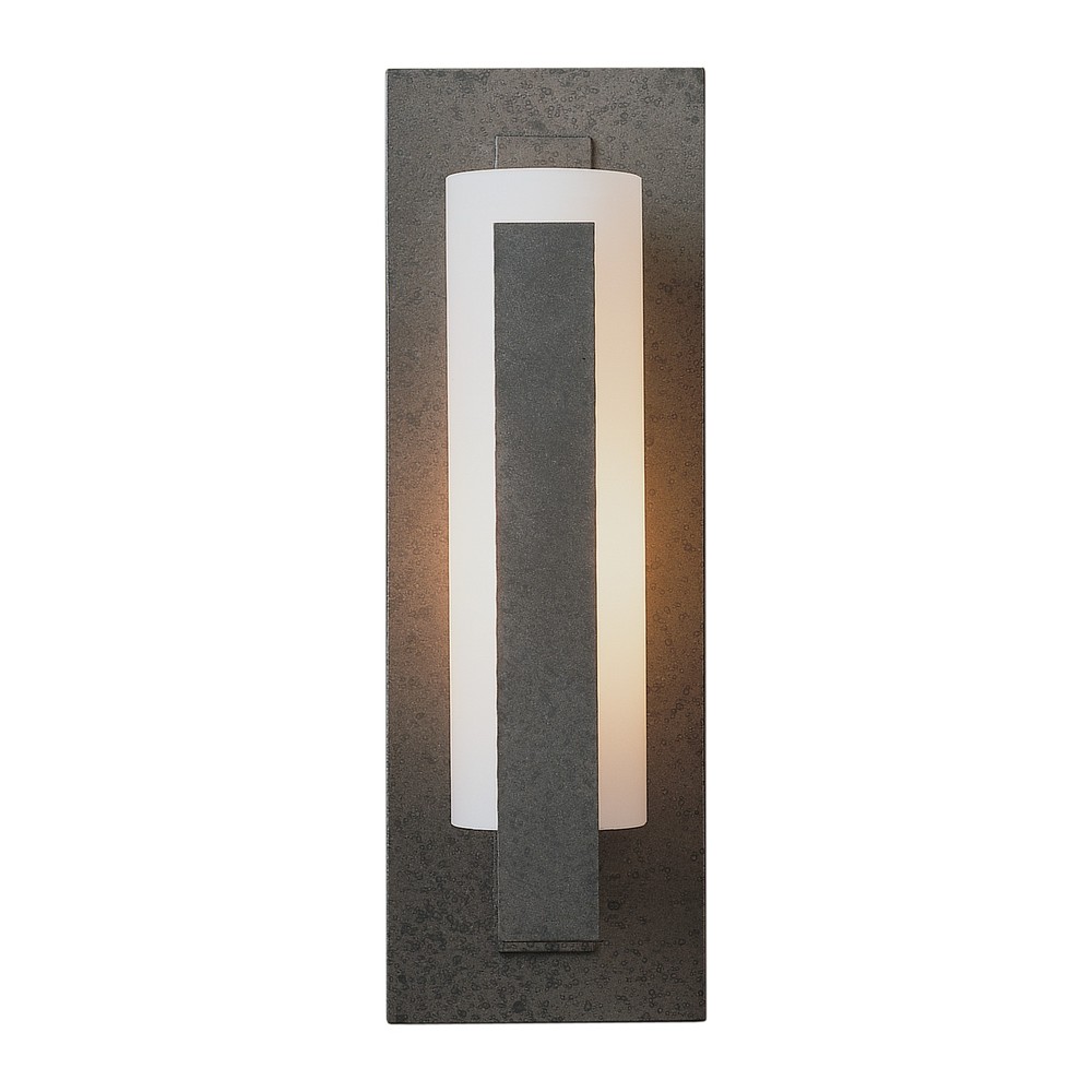 Forged Vertical Bar Sconce - Steel Backplate