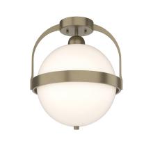 Hubbardton Forge 121380-SKT-84-GG0720 - Atlas Semi-Flush