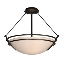 Hubbardton Forge 124432-SKT-14-SS0020 - Presidio Tryne Semi-Flush