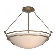 Hubbardton Forge 124432-SKT-84-SS0020 - Presidio Tryne Semi-Flush