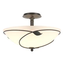 Hubbardton Forge 126732-SKT-07-GG0052 - Forged Leaves Large Semi-Flush