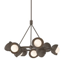 Hubbardton Forge 131068-SKT-MULT-05-05-GG0711 - Brooklyn 9-Light Double Shade Ring Pendant