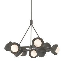 Hubbardton Forge 131068-SKT-MULT-07-20-GG0711 - Brooklyn 9-Light Double Shade Ring Pendant