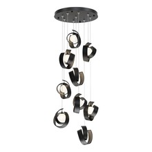 Hubbardton Forge 131099-SKT-STND-10-GG0711 - Riza 9-Light Pendant