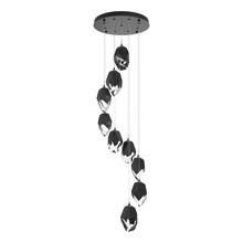 Hubbardton Forge 131141-SKT-LONG-89-BP0755 - Chrysalis 9-Light Large Crystal Pendant