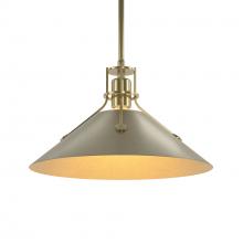 Hubbardton Forge 134550-SKT-MULT-86-84 - Henry Medium Steel Shade Pendant