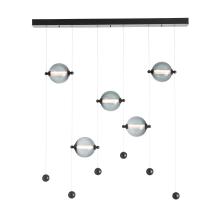 Hubbardton Forge 139050-LED-STND-10-YL0668 - Abacus 5-Light LED Pendant