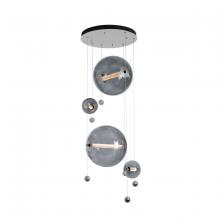 Hubbardton Forge 139052-LED-STND-82-YL0694 - Abacus 4-Light Round LED Pendant