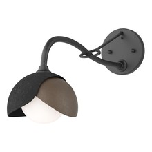 Hubbardton Forge 201377-SKT-10-05-GG0711 - Brooklyn 1-Light Double Shade Long-Arm Sconce