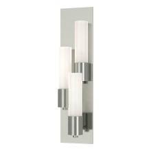 Hubbardton Forge 204423-SKT-LFT-85-GG0392 - Pillar 3 Light Sconce