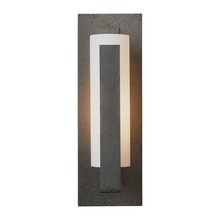 Hubbardton Forge 217185-SKT-20-GG0065 - Forged Vertical Bar Sconce - Steel Backplate