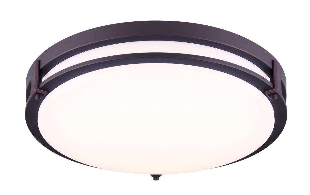 Gilda, 16" LED Flush Mount, Acrylic, 29W LED (Integrated), Dimmable, 1800 Lumens, 3000K