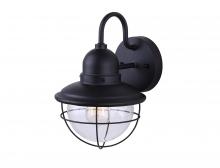 Canarm IOL254BK - Lohan 1 Light Outdoor Lantern, Black Finish