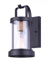 Canarm IOL457BKR - Delano 1 Light Outdoor Lantern, Rope Finish