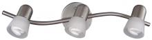 Canarm IT5351 - Omni 3 Light Track Lighting, Brushed Pewter Finish