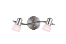 Canarm IT9251 - Jasper 2 Light Track Lighting, Pewter Finish