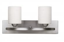 Canarm IVL370A02BPT - Hampton 2 Light Vanity, Pewter Finish