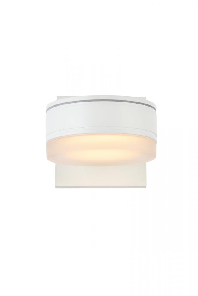 Raine Integrated LED Wall Sconce in White