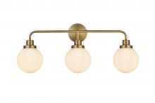 Elegant LD7034W28SG - Hanson 28 inch Wall Sconce in Satin Gold