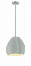 Minka George Kovacs P1884-084C - Sima - 1 Light Pendant in Metal and Cement