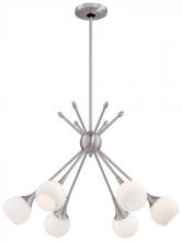 Minka George Kovacs P1806-084 - Pontil - 6 Light Chandelier