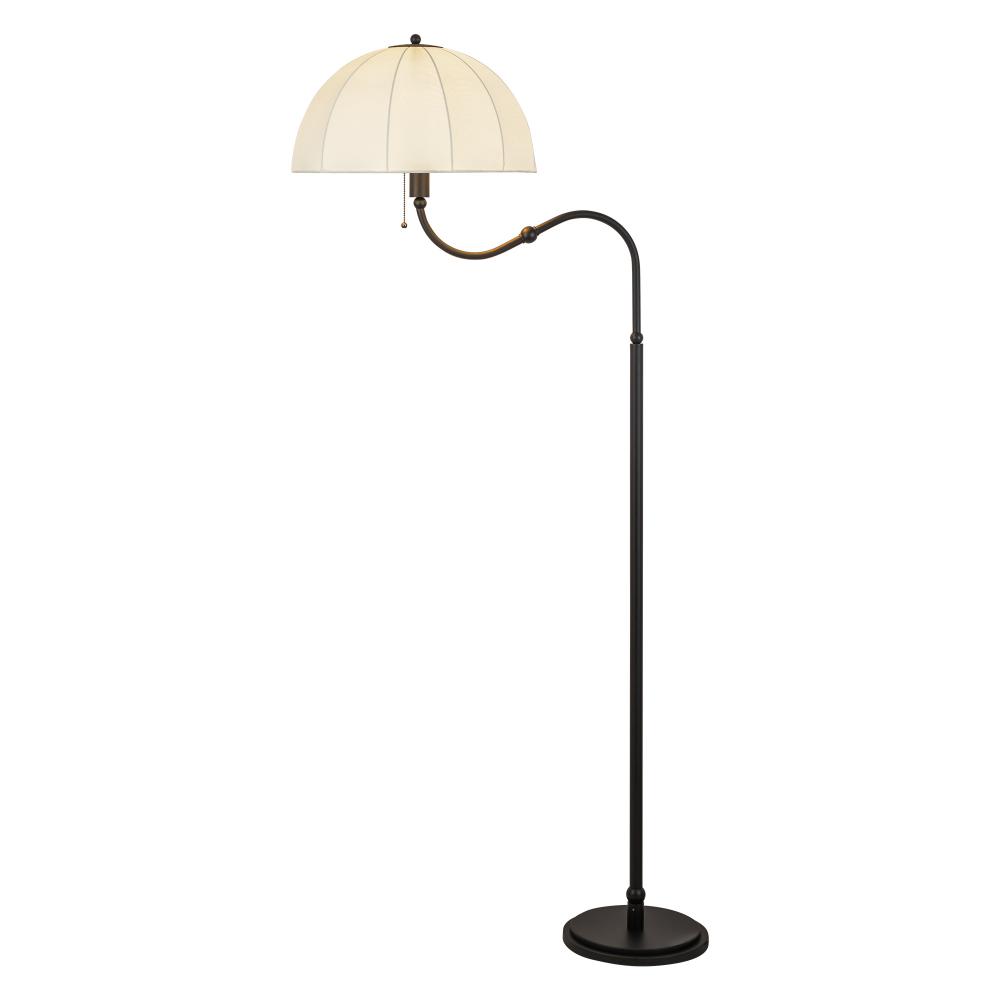 Crosby 68-in Matte Black Socket Floor Lamp