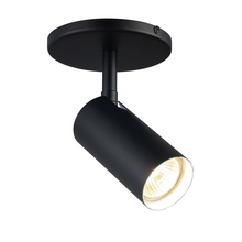 Dainolite STY-71SPT-MB - 1 Light Matte Black Halogen Spotlight