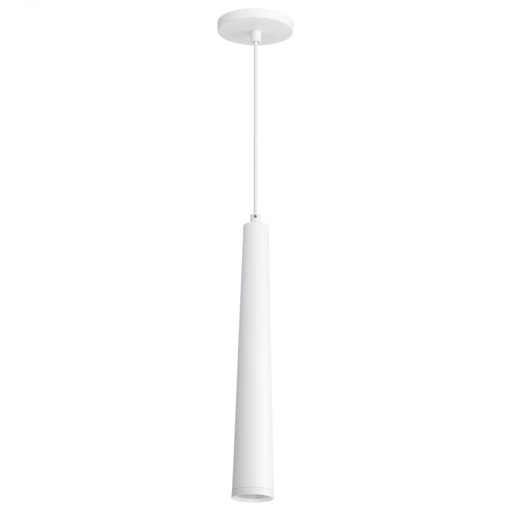 Melrose; 12 Watt; 16"; LED Pendant; Matte White Finish