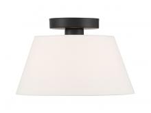 Savoy House Meridian M60077MBK - 1-Light Ceiling Light in Matte Black