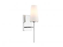 Savoy House Meridian M90115CH - 1-Light Wall Sconce in Chrome