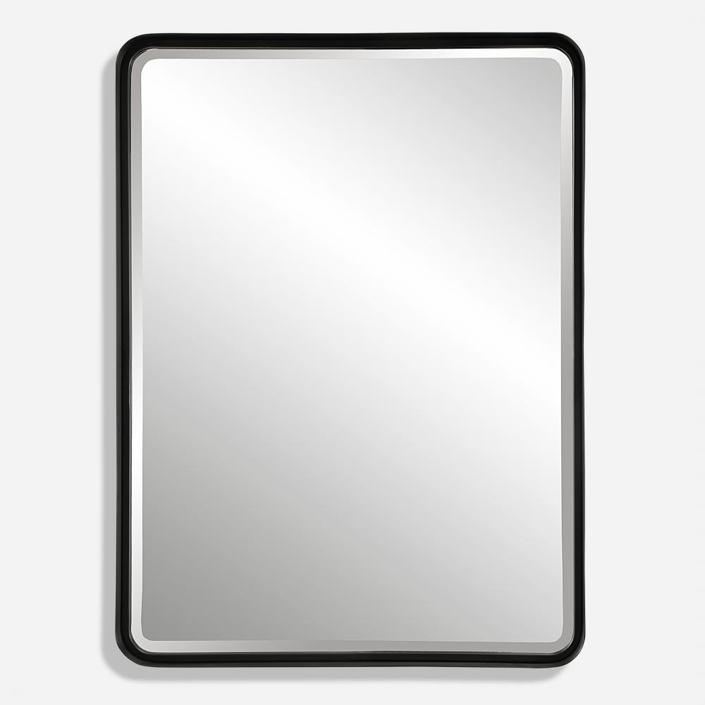 Crofton Black Large Mirror