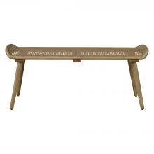 Uttermost 25197 - Arne Woven Rattan Bench