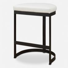 Uttermost 23803 - Ivanna White Counter Stool