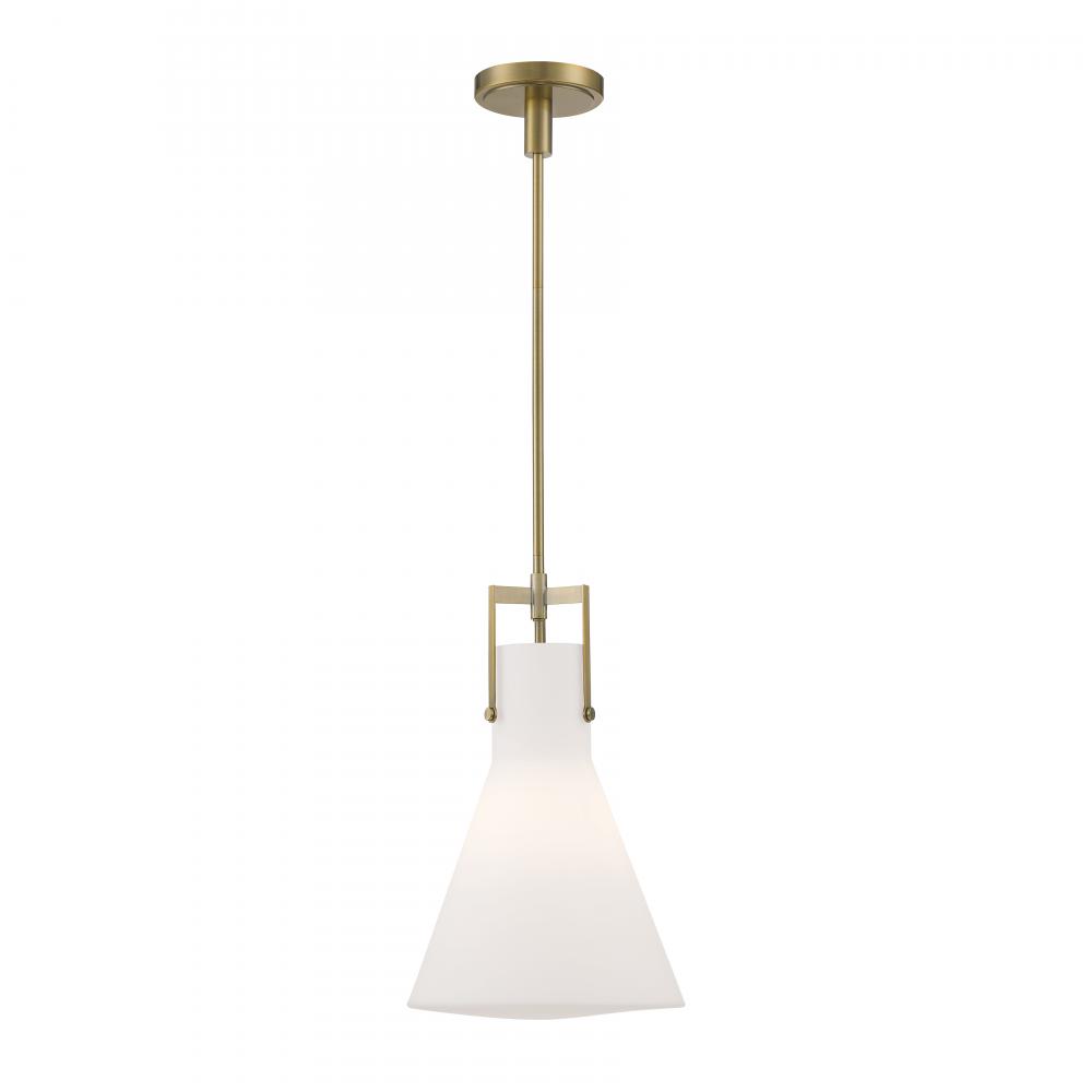 Izel 12'' Wide 1-Light Pendant - Antique Brass