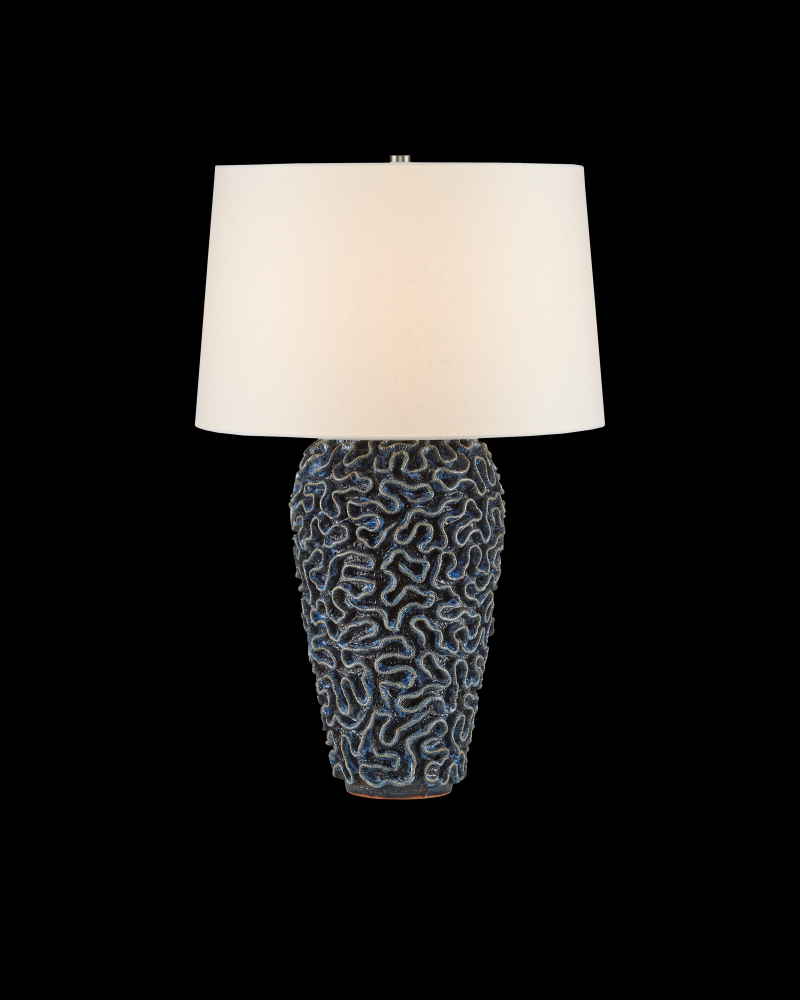 Milos Blue Table Lamp