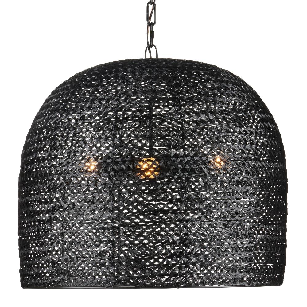 Piero Medium Black Chandelier