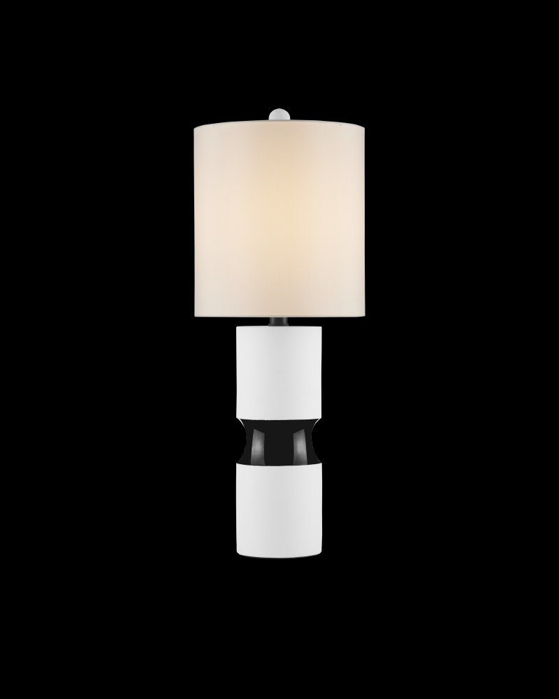 Althea Black & White Table Lamp