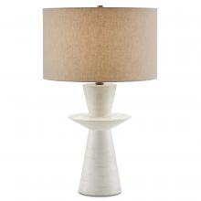 Currey 6000-0804 - Cantata White Table Lamp