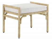 Currey 7000-1162 - Olisa Natural Ottoman, Rowann