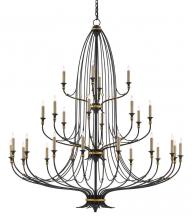 Currey 9000-0213 - Folgate Grande Black Chandelie