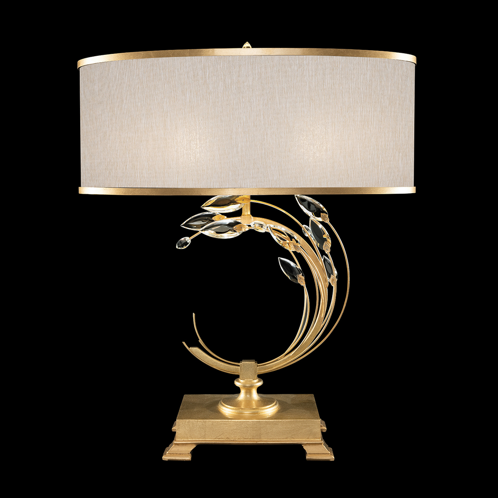 Crystal Laurel 31"H LSF Table Lamp