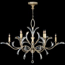 Fine Art Handcrafted Lighting 701240ST - Beveled Arcs 57"W Round Chandelier